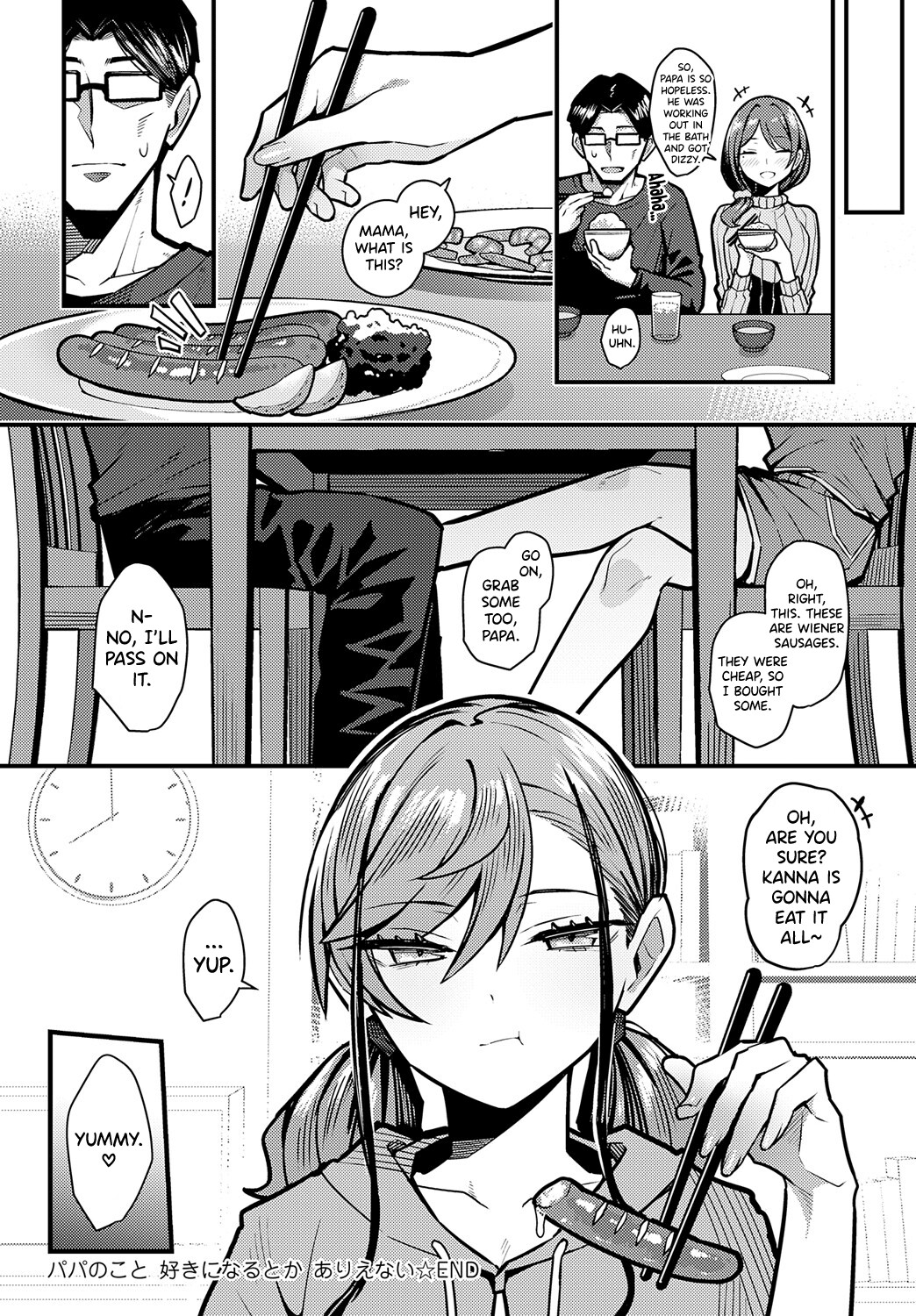 Hentai Manga Comic-It's impossible for me to fall in love with my dad.-Read-36